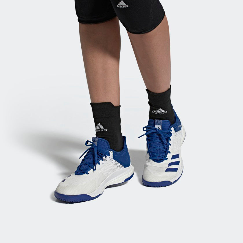 (WMNS) adidas Crazyflight X 3 'White Collegiate Royal' D97834