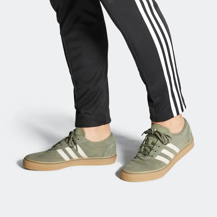(WMNS) adidas originals Adiease 'Green White' EG2489
