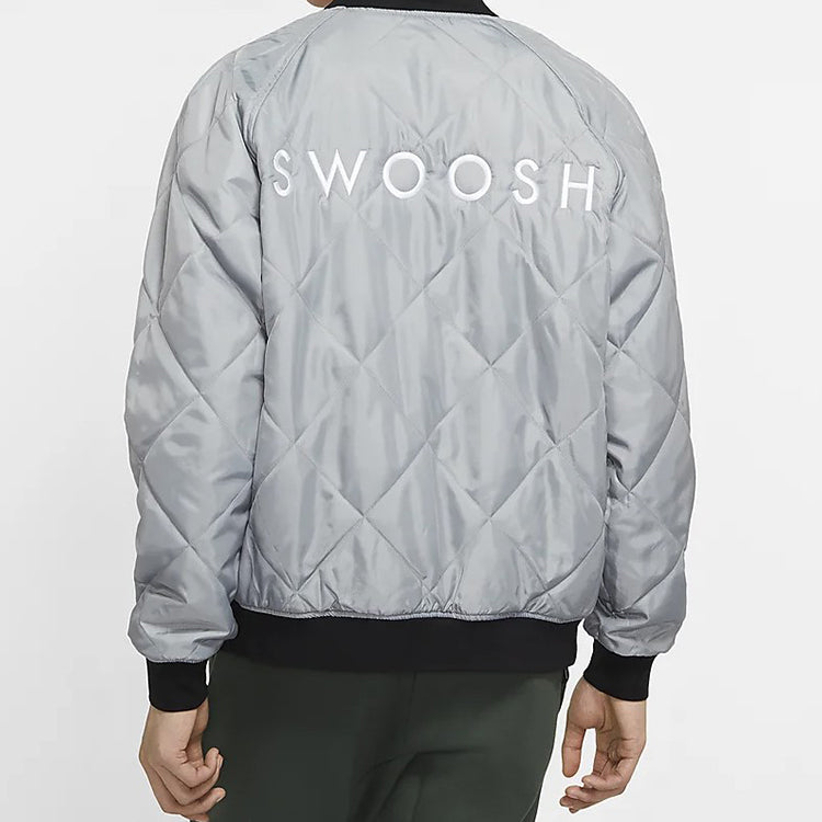 Nike Reversible Woven Jacket Black Gray 'Black Grey' CJ4876-010