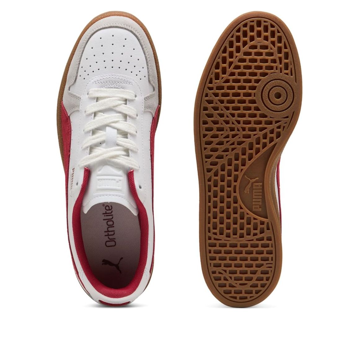 PUMA Indoor 'PUMA White Dark Crimson' 401360-03