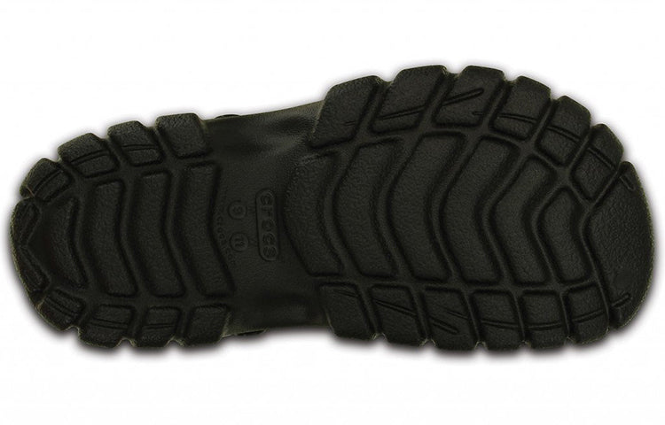 Crocs Cozy Non-Slip Sports Unisex Black Sandals 202651-02S