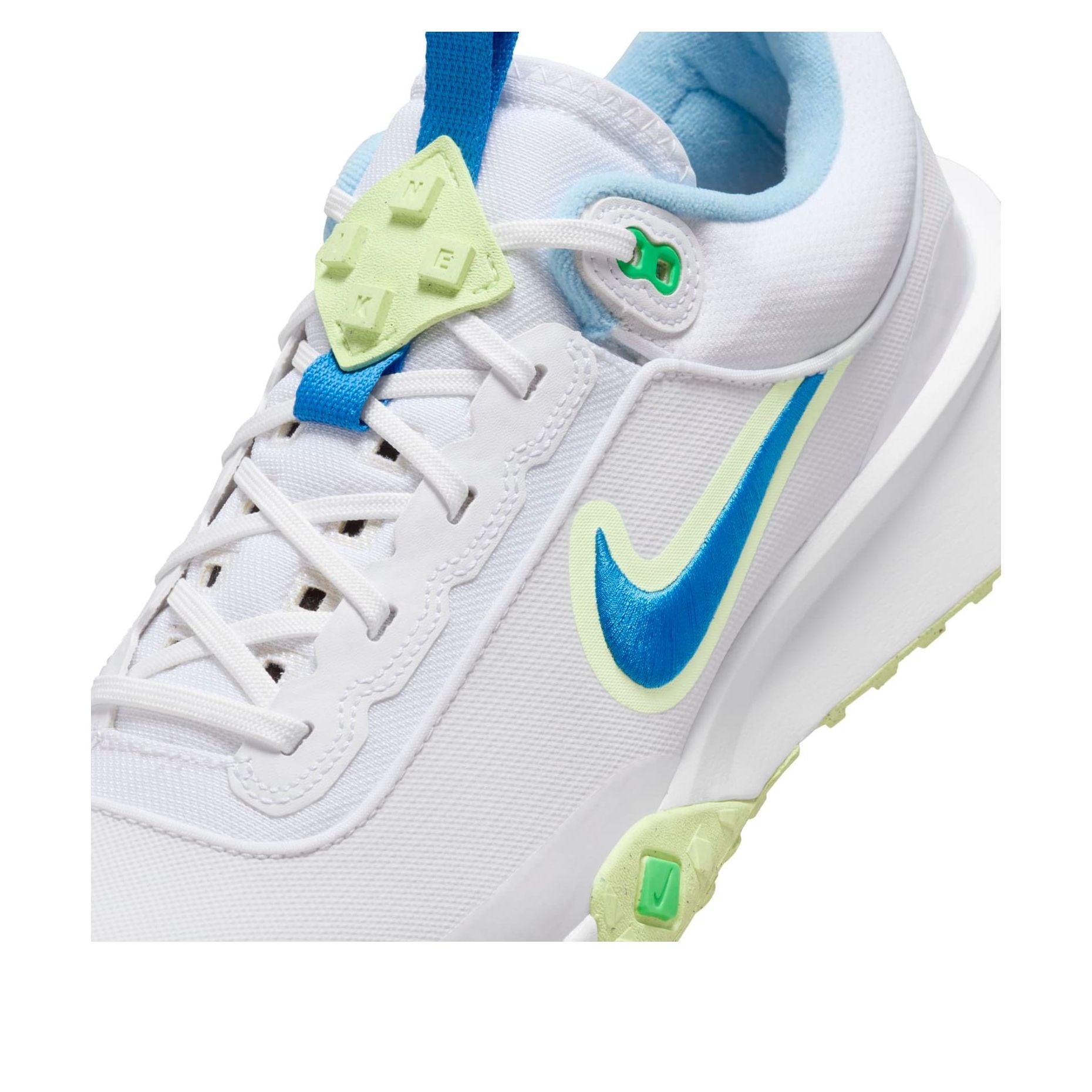 Nike Air Diamond Varsity Turf  'White Volt Blue' FN7454-101