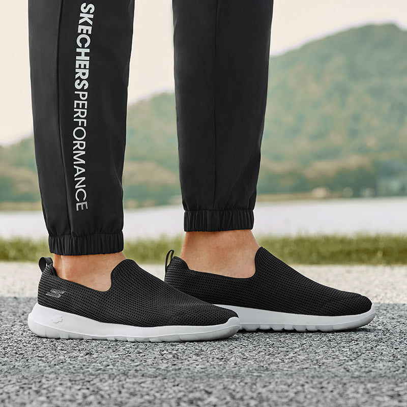 Skechers Go Walk Black Slip-On 54638-BKW