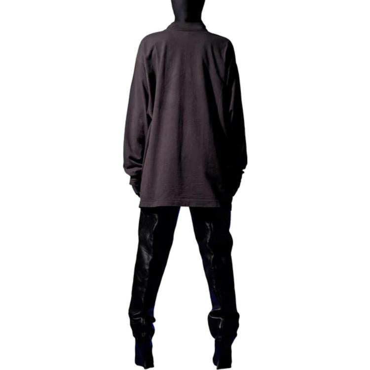 YEEZY Gap Logo Longsleeve T-shirt 'Black' YEEZY-SS22-046