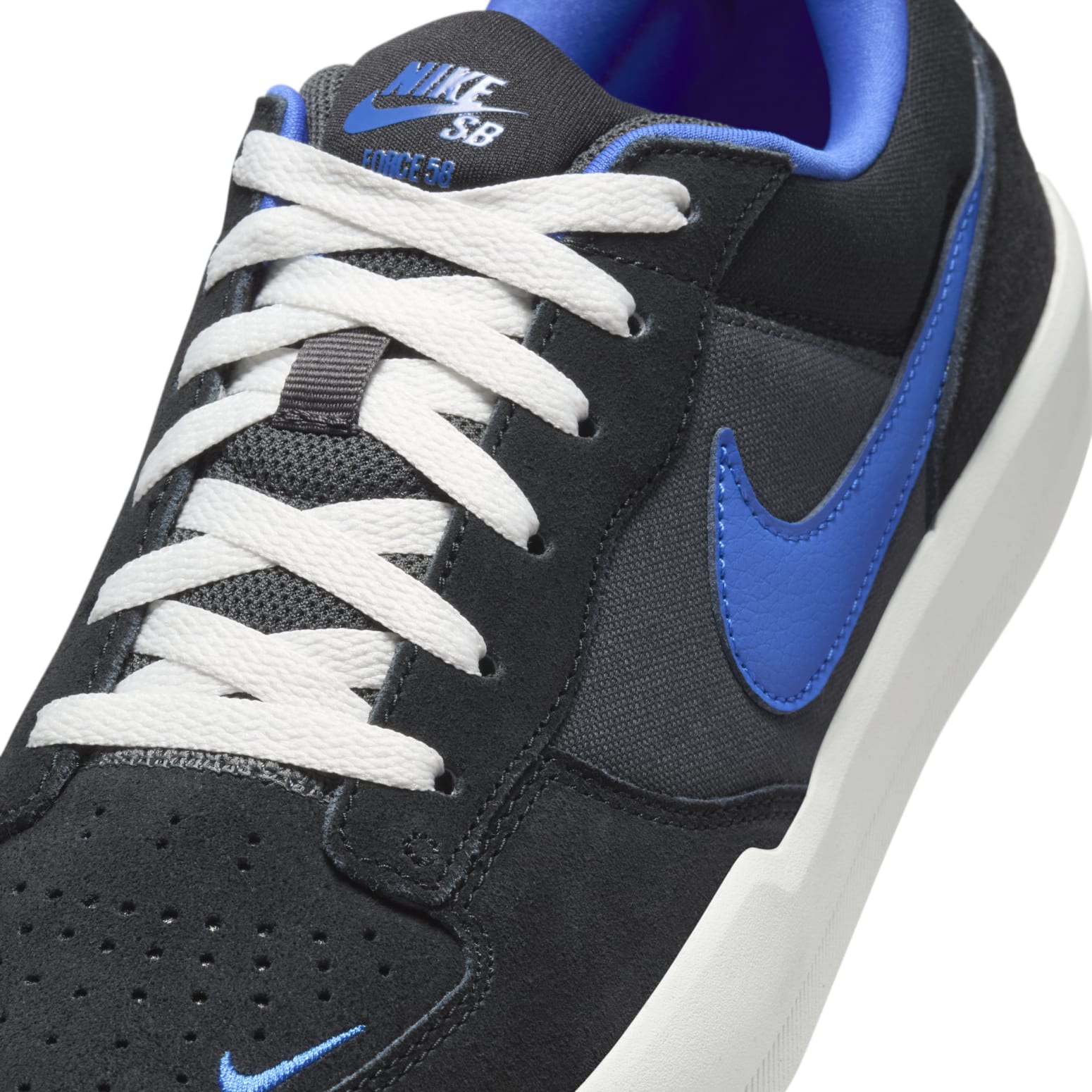 Nike SB Force 58 'Black Hyper Royal' DV5477-004