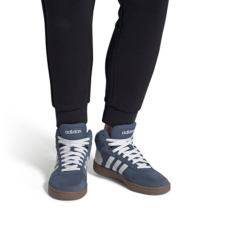 (WMNS) adidas Hoops 2.0 Mid 'Blue White' EE7368