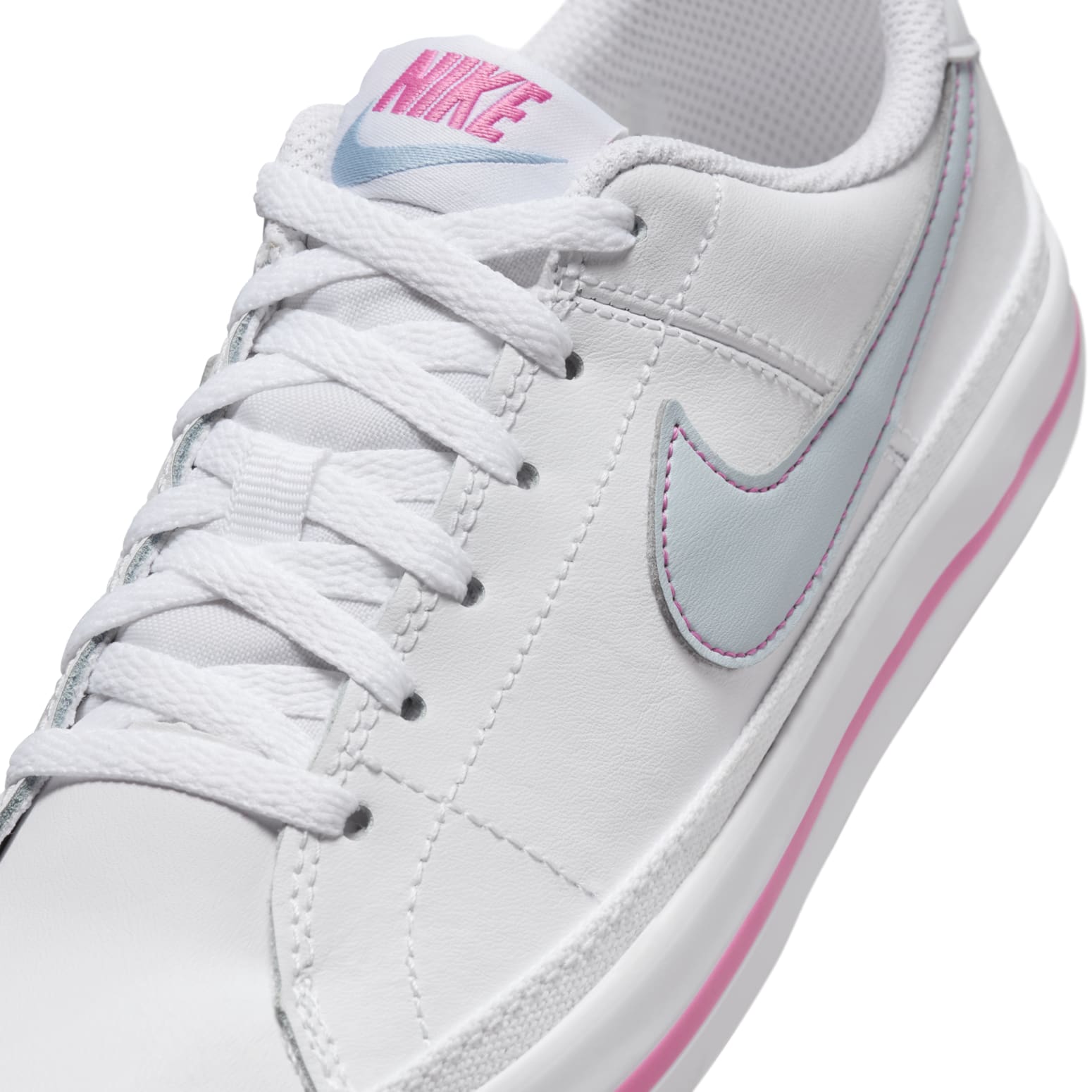 (GS) Nike Court Legacy Lift 'White Light Armory Blue' DA5380-121