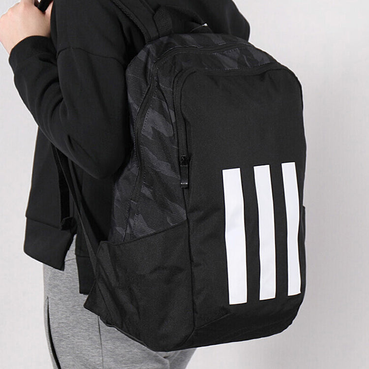 adidas 3-Stripes Parkhood Backpack 'Black White' DW4289