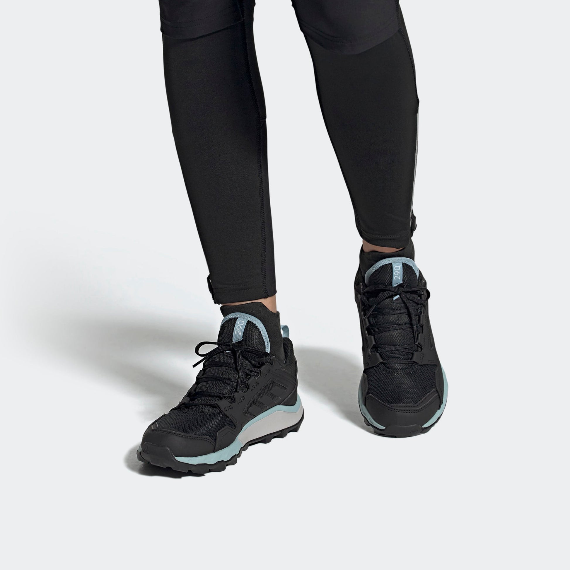 (WMNS) adidas Terrex Agravic TR GoreTex Trail 'Black Blue Grey' EF6879
