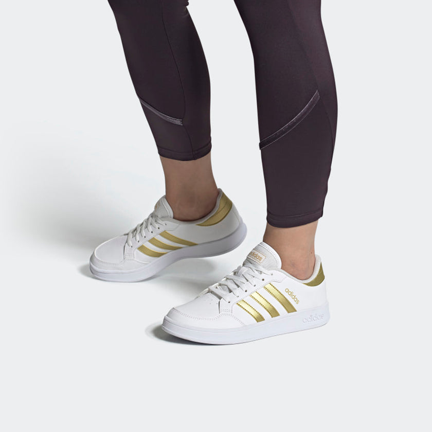 (WMNS) adidas Breaknet 'White Golden' FX8726