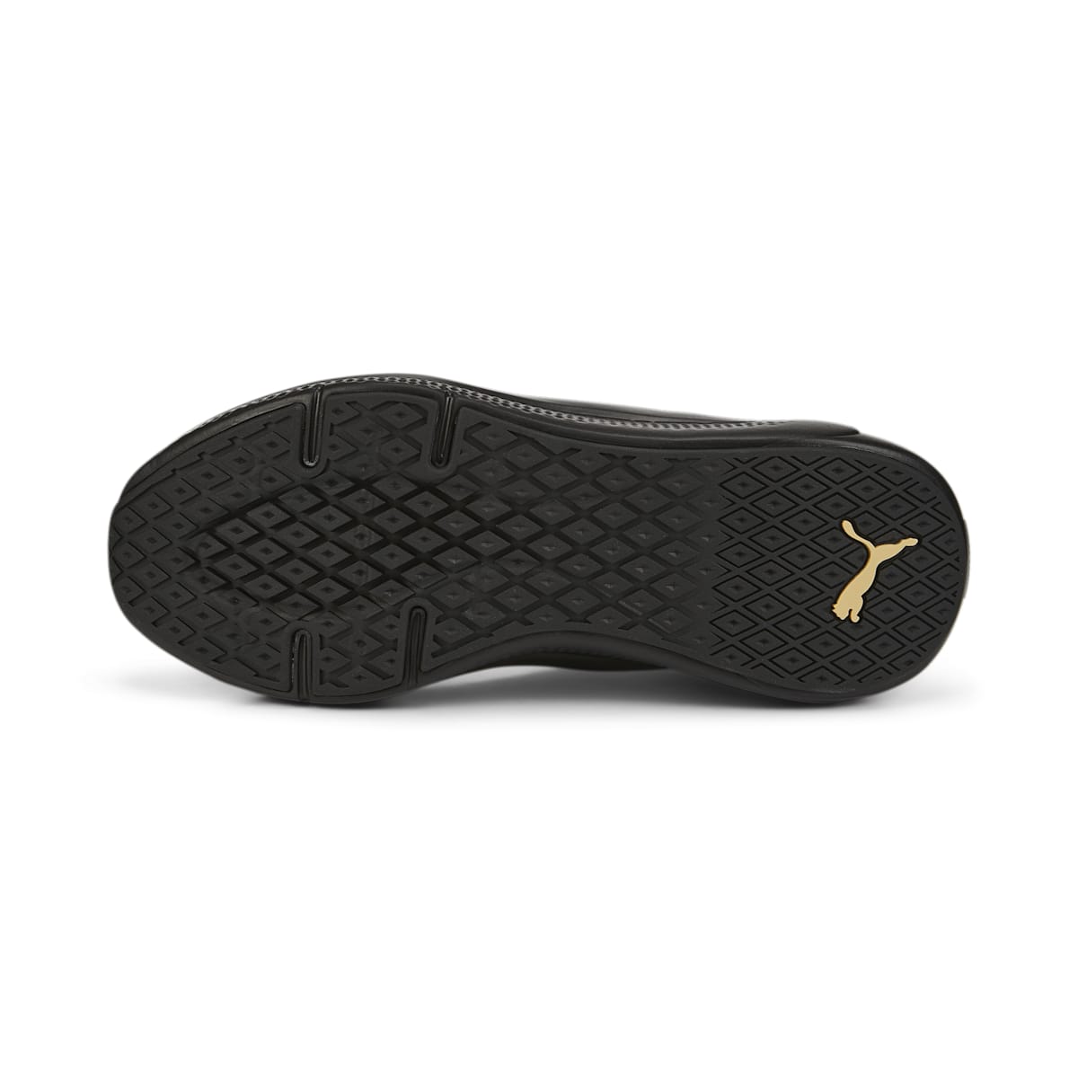 (WMNS) PUMA Softride Pro 'Metallic - Black Team Gold' 377058-01