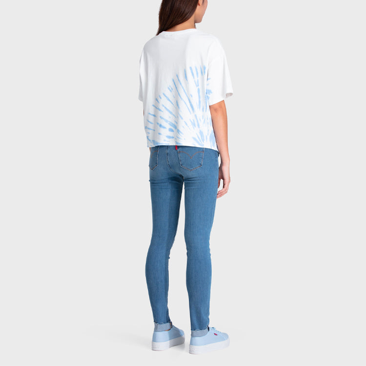 Levis Splash Ink Pattern Short Sleeve White 85329-0000