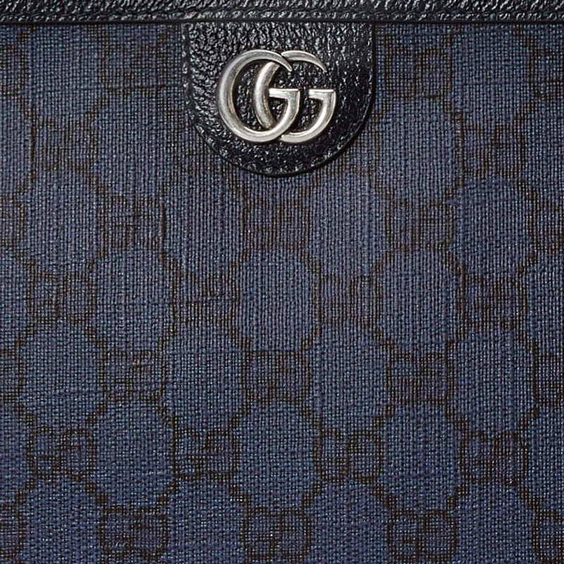 Gucci Ophidia GG Supreme Canvas Pouch 'Dark Blue' 760243-UULBN-4055
