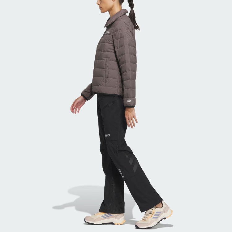 (WMNS) adidas Terrex 3-In-1 Rain.Rdy Super Inner Jacket 'Pink Brown' IP0728