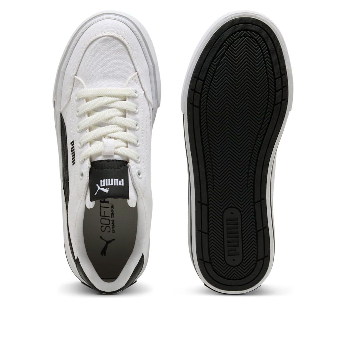 (WMNS) PUMA Court Classic Vulc FS 'White Black' 402329-01