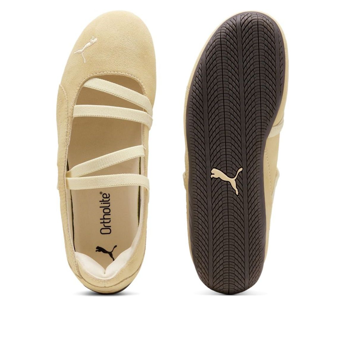 (WMNS) PUMA Speedcat Ballet Suede 'Creamy Vanilla Gum' 401287-15