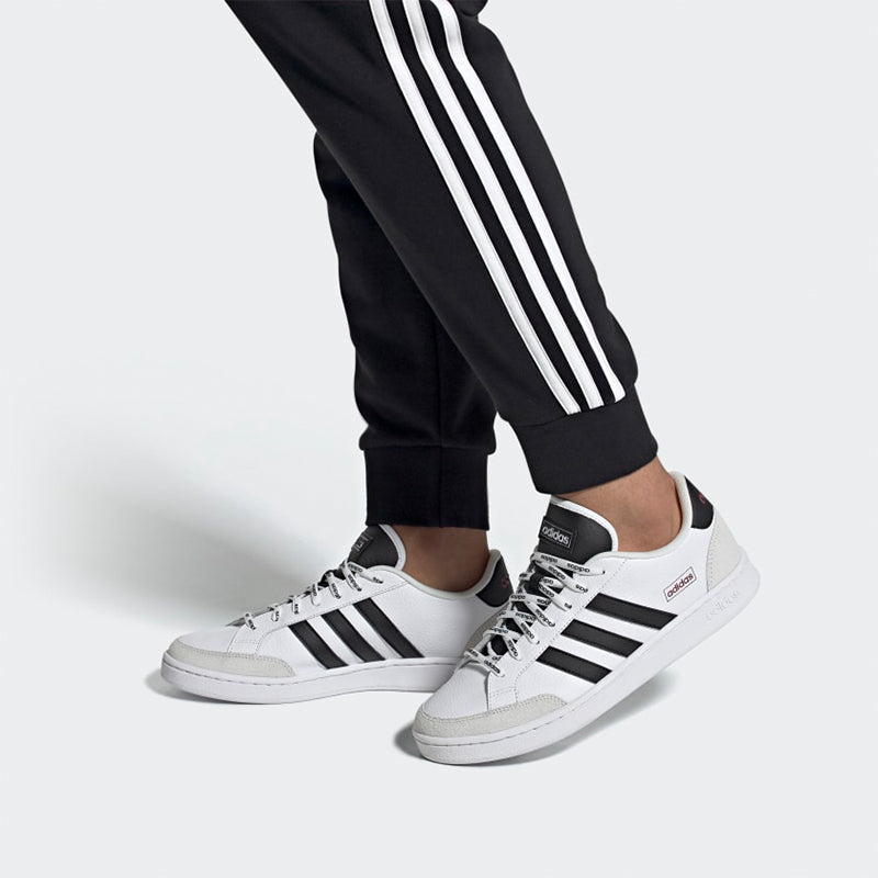 adidas neo Grand Court Se 'Black White Grey' FW6669