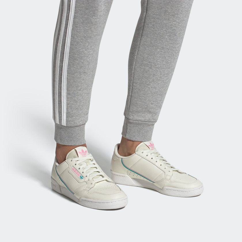 adidas Continental 80 'Off White Pink Aqua' EE5357