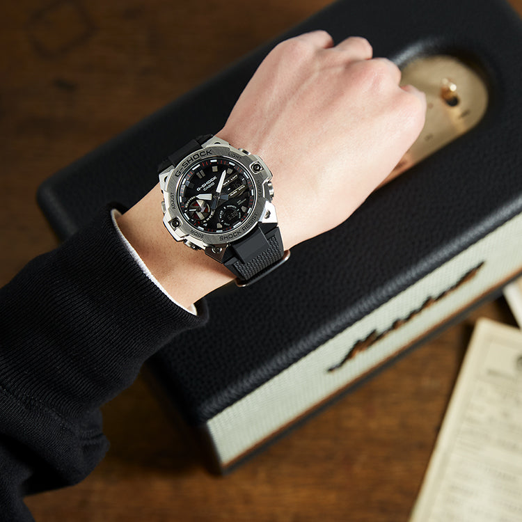 CASIO G-Shock Analog-Digital 'Silver' GST-B400-1APFT