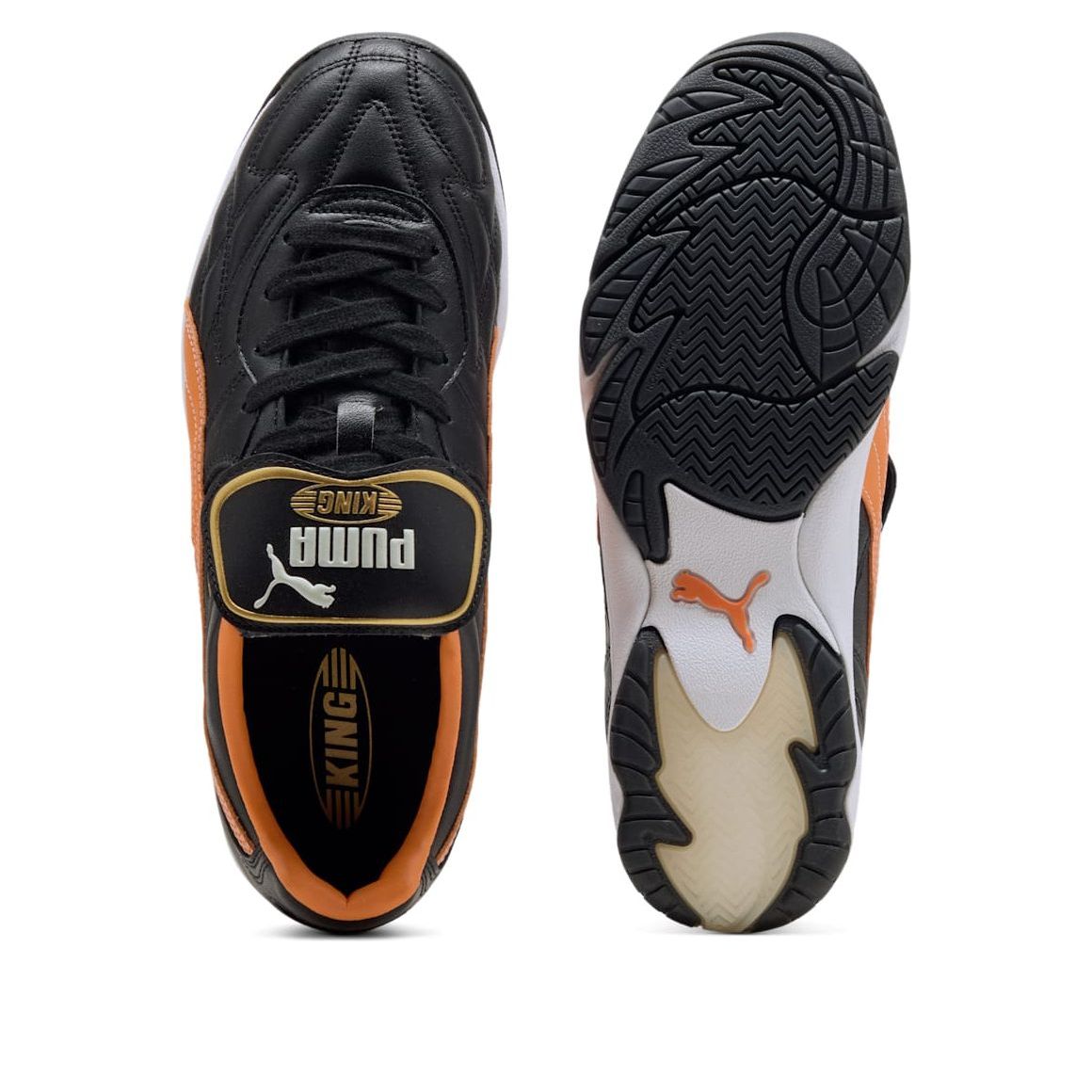 PUMA King Indoor 'Black Orange' 401683-14