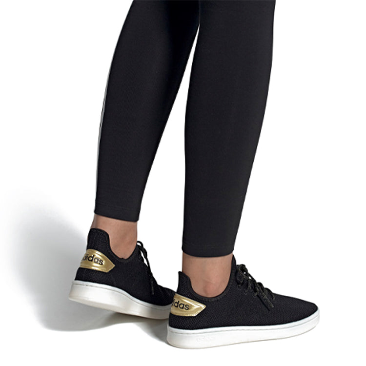(WMNS) adidas neo Court Adapt Black/Gold EE8115