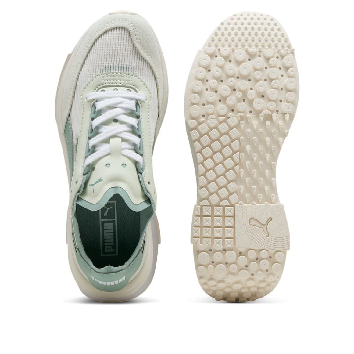 PUMA Rider Elite 'Warm White Moss Green' 402922-03