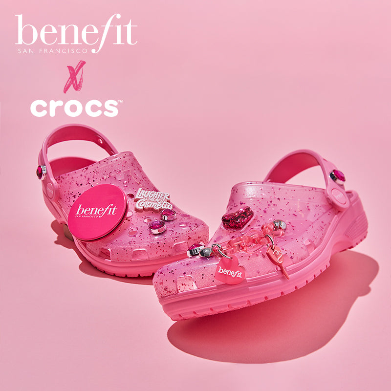 Crocs x Benefit Classic Clog 'Pink' 207550-669
