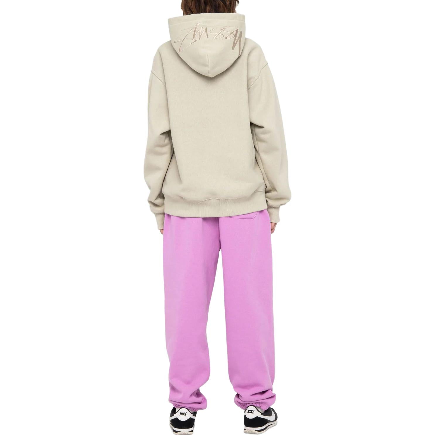 Stussy Back Hood Appliqu Hoodie 'Khaki' 118472-KHAKI