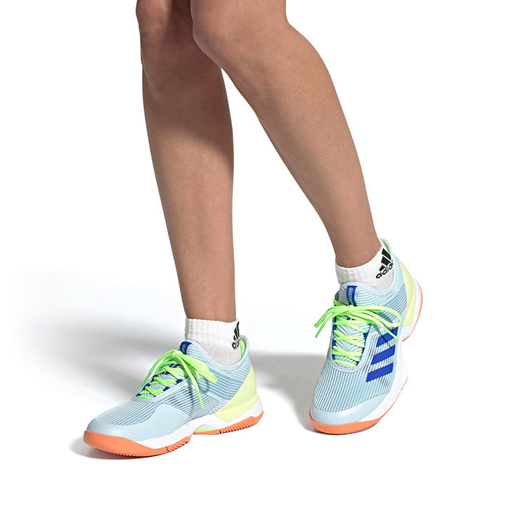 (WMNS) adidas Ubersonic 3 Blue/Yellow EF2462