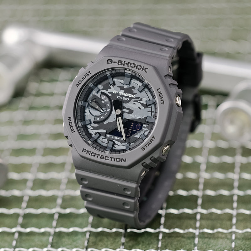 CASIO G-Shock Analog-Digital 'Grey' GA-2100CA-8APR