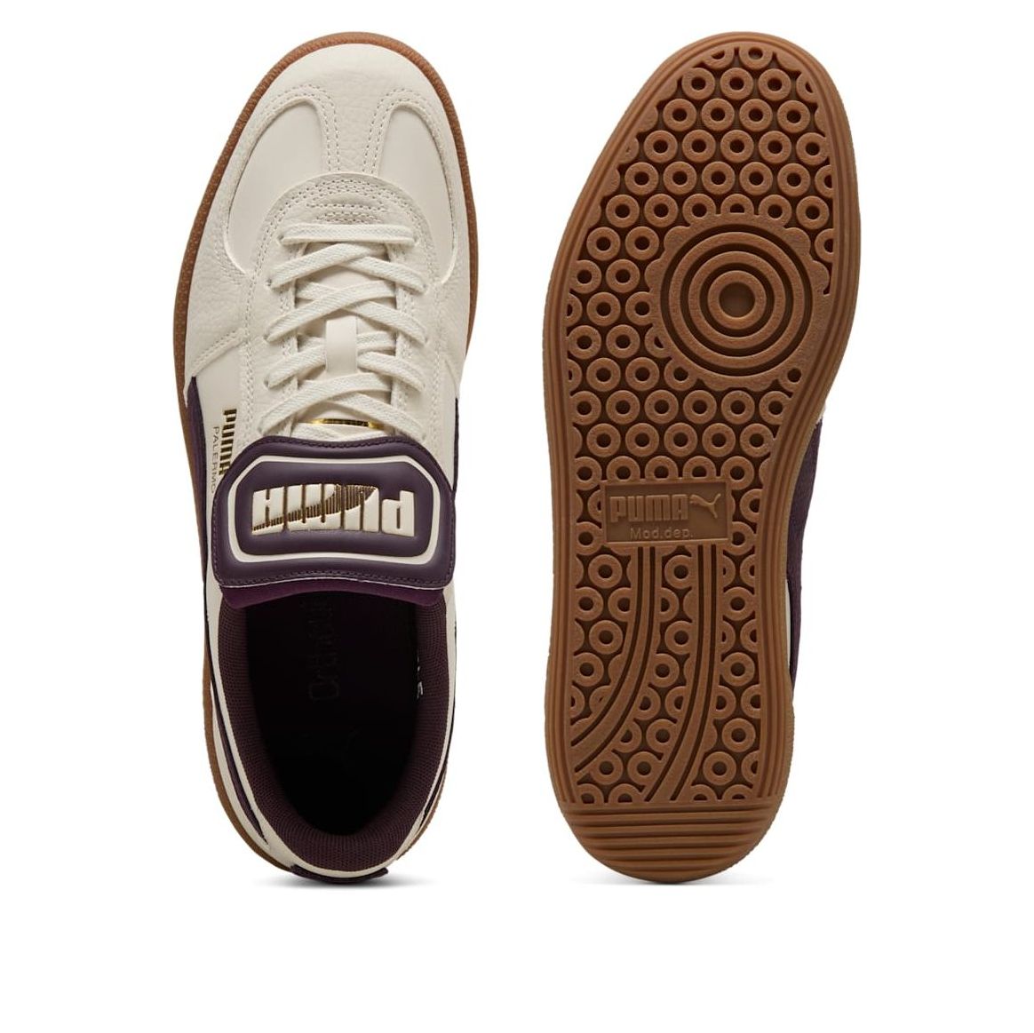 PUMA Palermo Premium 'Alpine Snow Midnight Plum' 401744-04