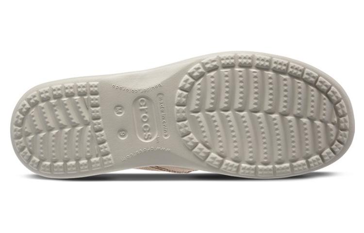 Crocs Santa Cruz Clean Cut Loafers 'Khaki' 202972-2U6