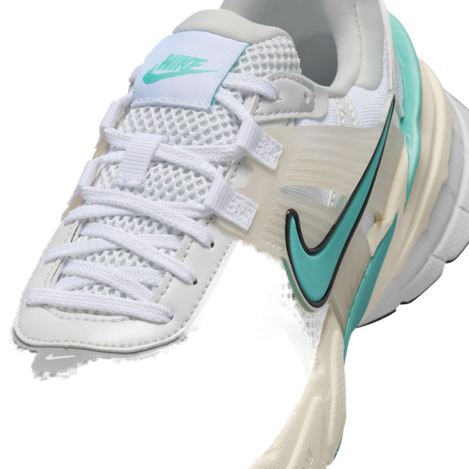 (WMNS) Nike V2K Run 'White Dusty Cactus' FD0736-105