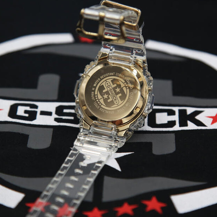 CASIO G-Shock Digital 'Translucent Gold' DW-5735E-7