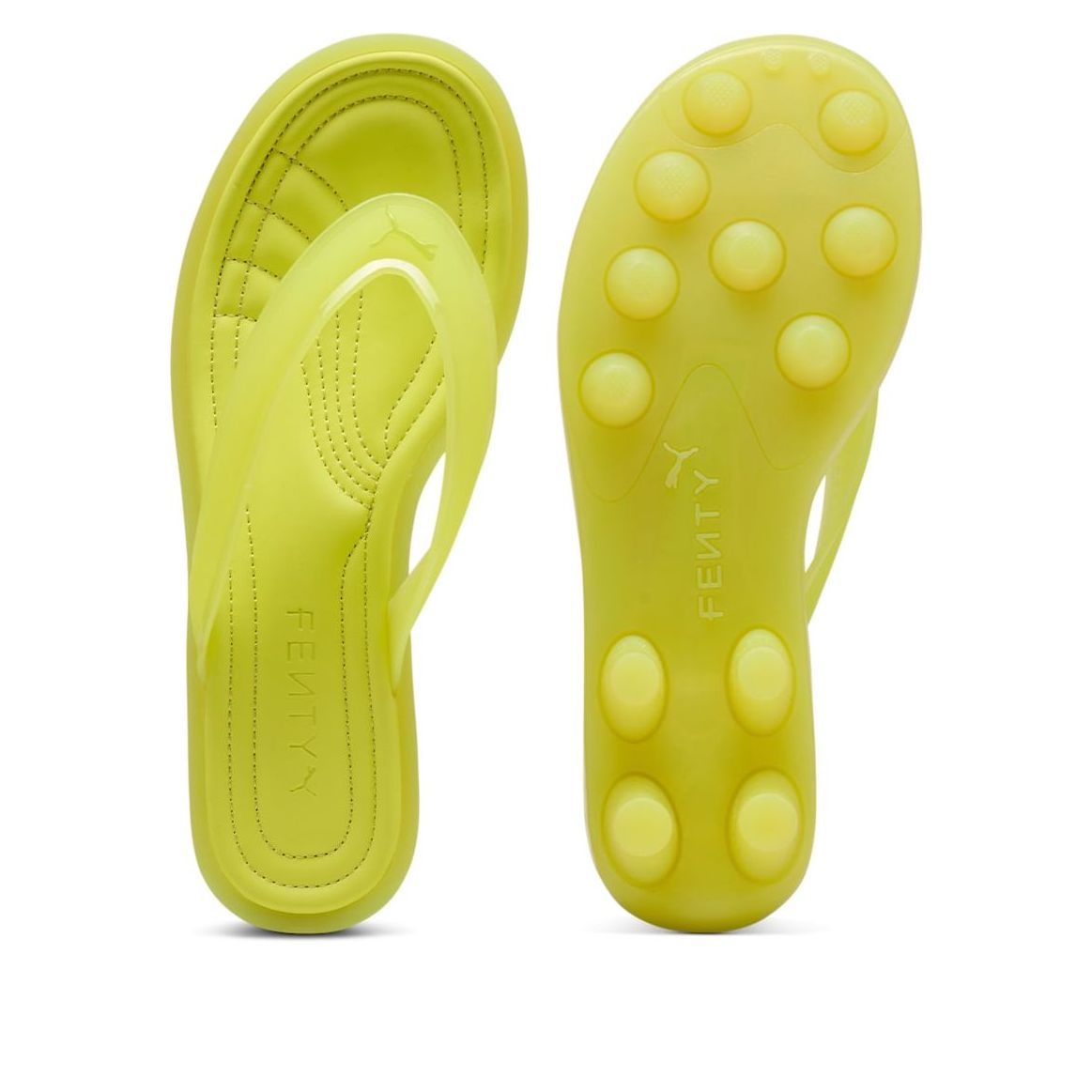 (WMNS) PUMA x FENTY Cat Cleat Jelly 'Lime Sheen' 404775-01
