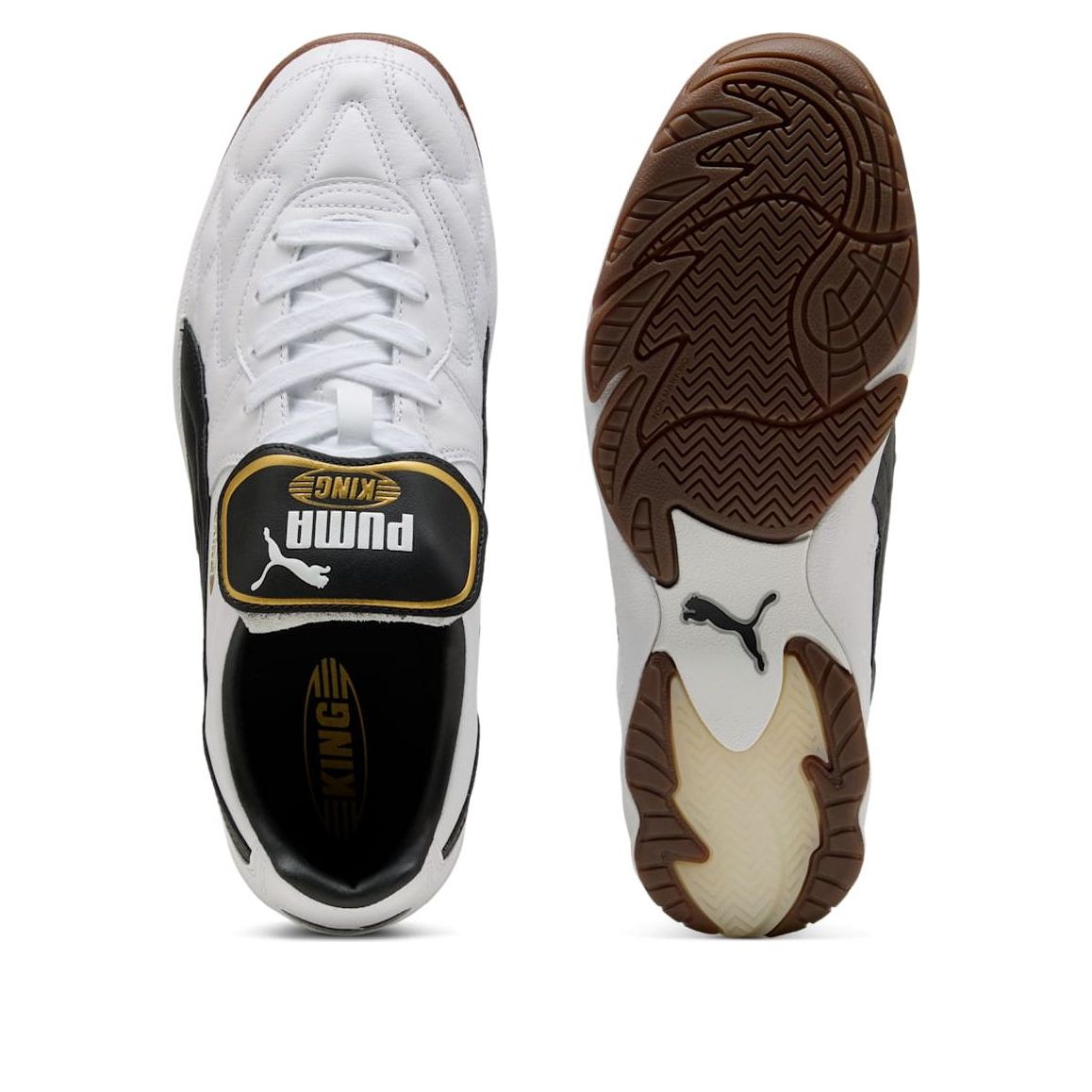 PUMA King Indoor 'White Black' 401683-13