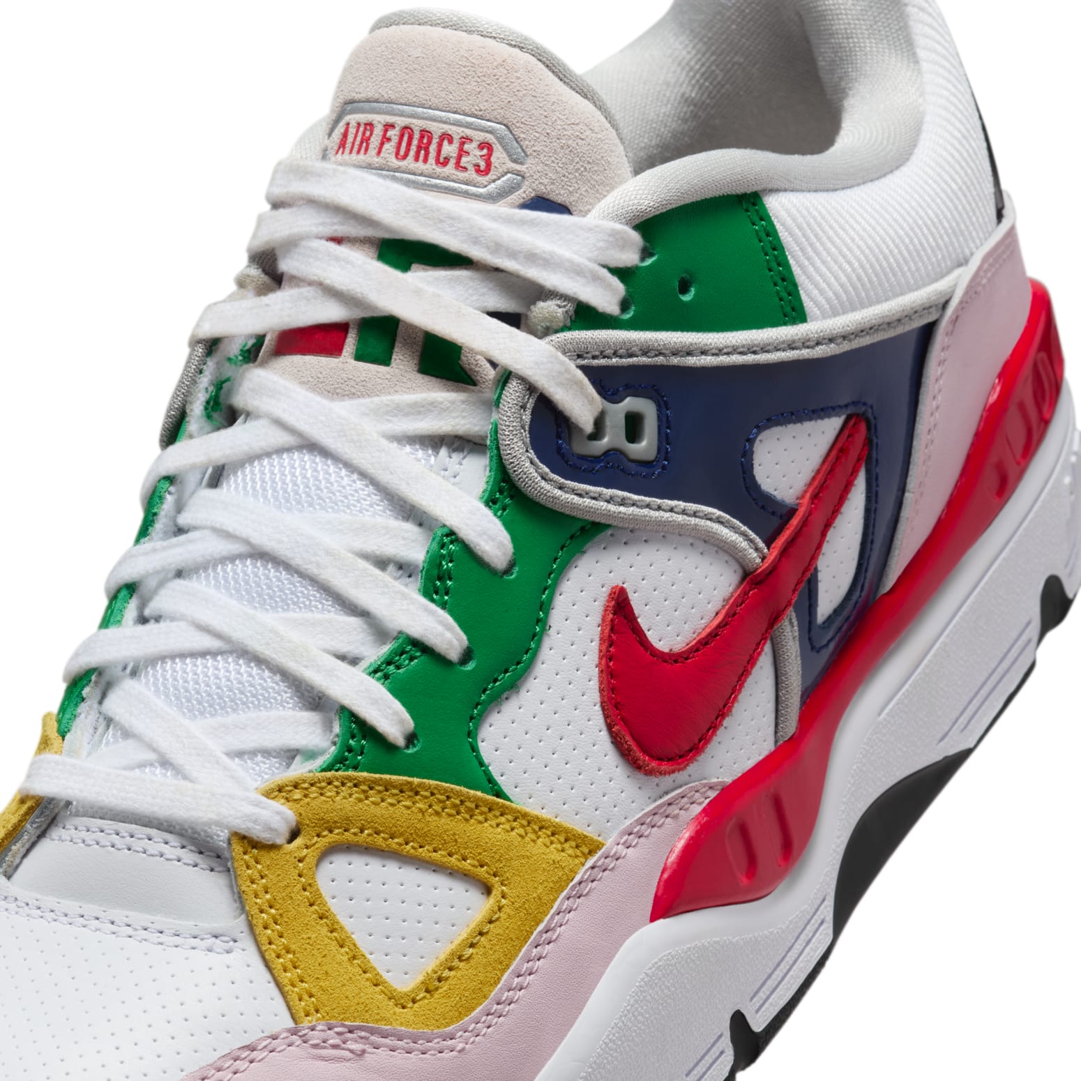 Nike x NIGO Air Force 3 Low 'White Multi-color' FQ7012-100