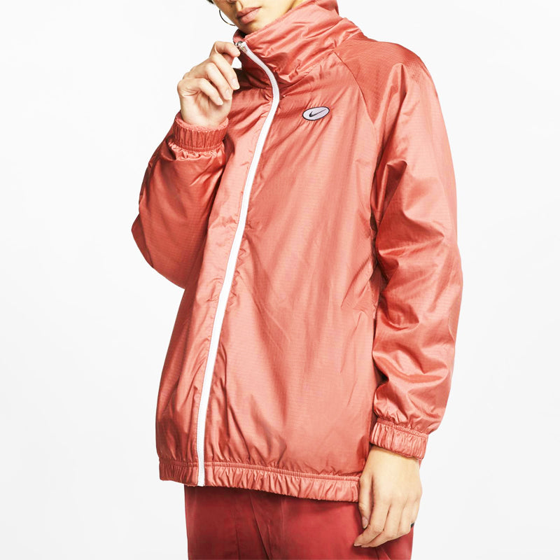 (WMNS) Nike lamb's wool reversible Jacket Asia Edition Red CI8938-897