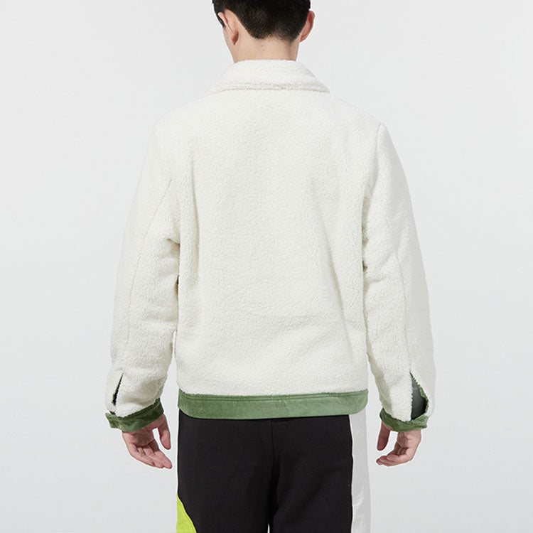 PUMA Cord Embroidered Logo reversible corduroy Jacket Green 534751-67