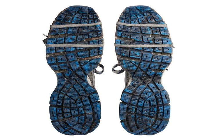 Balenciaga 3XL Sneakers 'Worn Out Grey White and Blue Mesh and Polyurethane' 734734W3XL71214