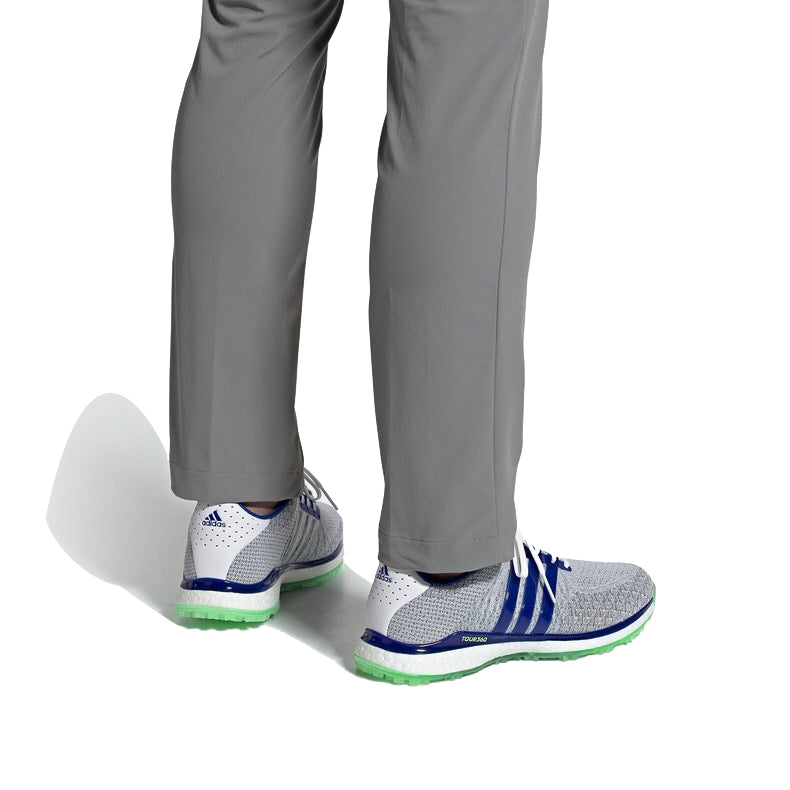 adidas Tour360 XT-SL Spikeless Textile Golf Shoes 'Cloud White Royal Blue' EG4875