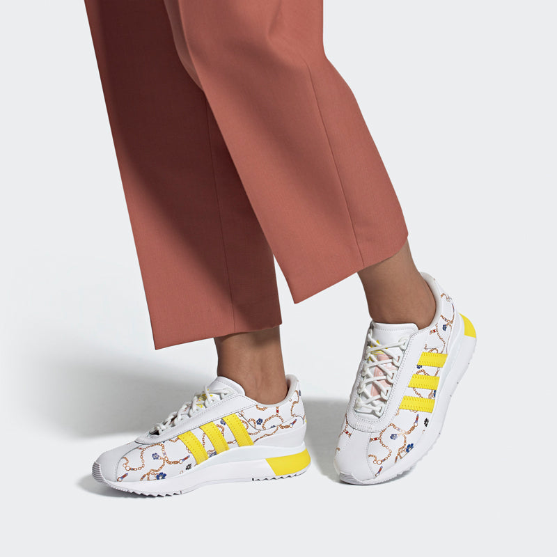 (WMNS) adidas originals Sl Andridge 'White Yellow' FX8107