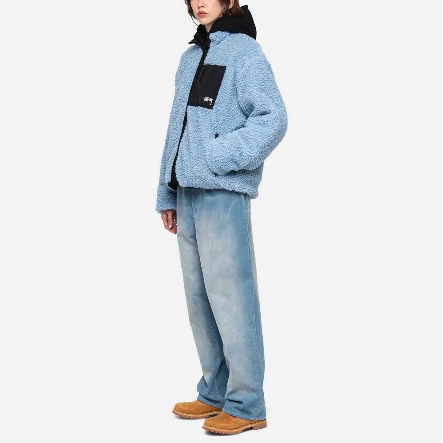 Stussy Faded Corduroy Classic Jeans 'Denim Blue' 116647