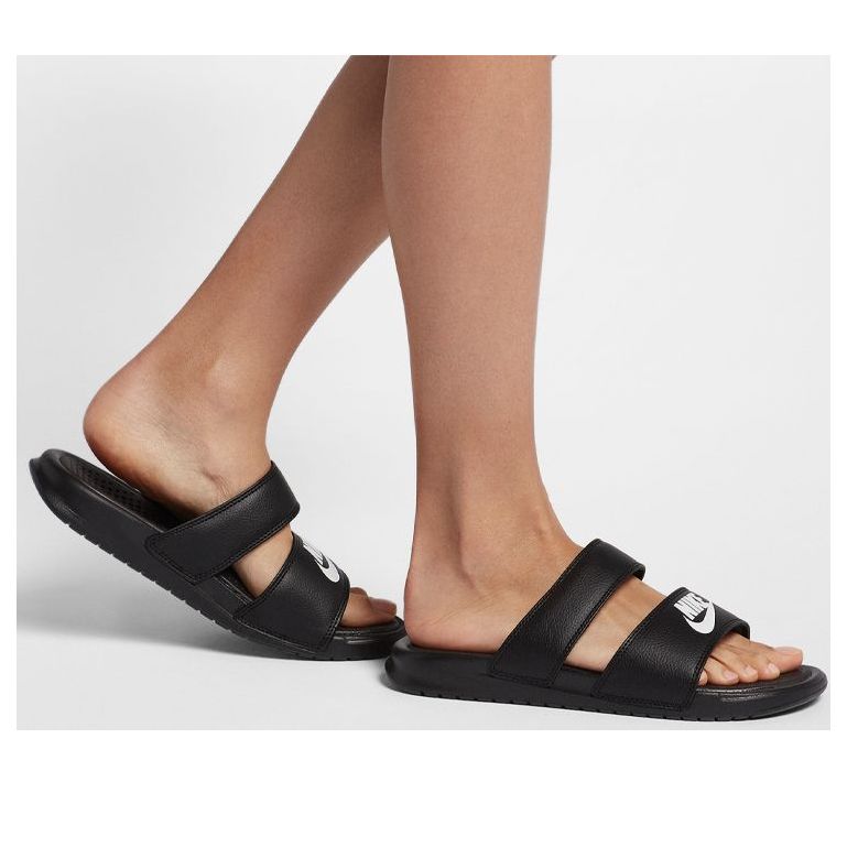 (WMNS) Nike Benassi Duo Ultra Slide 'Black' 819717-010