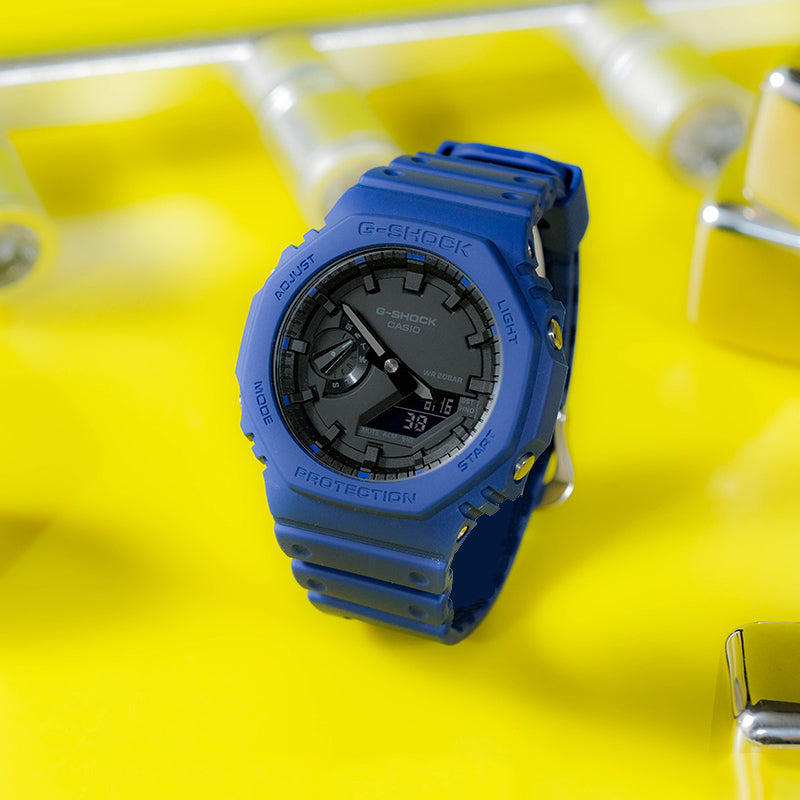 CASIO G-Shock Analog-Digital 'Blue' GA-2100-2APR