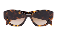 PRADA Eyewear Tortoiseshell effect Cat eye Frame Sunglasses