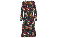 SAINT LAURENT Long-Sleeved Dresses Women's Red