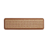 HERMES Calfskin Hair Clips Unisex Brown