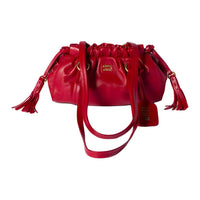 MIU MIU Leather Handbag, Shoulder Bag Mini Women's Red