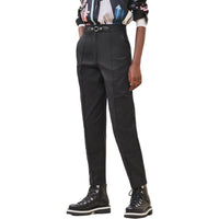 HERMES FW24 Casual Pants Women's Black